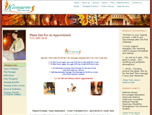 Tablet Screenshot of kinnaree-thai.com